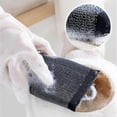 thumbnail image 6 of Topboutique Steel Wool Kitchen Sponges 6 Pieces Non-Scratch Scrub Sponges Pads Cleaning Scrub Sponge Kitchen Scrubbers Dish Sponges for Cleaning Multi-Use Heavy Duty Scrub Sponge,Black, 6 of 6