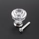 thumbnail image 5 of 24 piezas 25mm Forma de Diamante Acrílico Transparente Gabinete Knob Clóset Cajón Tirador de Puerta Tiradores Pomo Amonsee  NO, 5 of 6