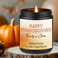thumbnail image 6 of Lavender Scented Candle Fall Themed Orange Pumpkin Rustic Farmhouser Autumn Harvest Festival Thanksgiving Day Gift Ideas for Women Men Friends Friendship Friendsgiving Thankful Cute Home Decor Items, 6 of 7