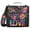 Butterfly and Love, variant on 3 Ring Zipper Binder with Shoulder Strap Waterproof Trapper Keeper 2 Inch D-Ring 500 Sheets Capacity Cute Bear in Airplane