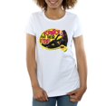 thumbnail image 3 of DC Comics T-Shirt en Coton à Rayures pour Femmes Batman Série Télévisée Catwoman, 3 of 5