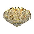 thumbnail image 1 of Elegant Lighting Belenus 16" 6 Light Royal Crystal Flush Mount, 1 of 1