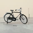 thumbnail image 5 of Mini Bike Model Alloy Retro Bicycle Model Collections Vintage Miniature Vehicle Ornament Home Decoration Birthday Gifts, 5 of 6