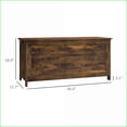 thumbnail image 5 of Chests & Wardrobes | 39.4” Rustic Brown Storage Chest with Safety Hinges | MDF, 5 of 9