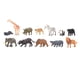 thumbnail image 2 of Juguete de figura animal, juego de animales aprendidto juguete educativo realista pvc 12 pc para niños, 2 of 7