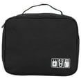 thumbnail image 2 of Bolsa de almacenamiento multifunción Bolsillos de malla electrónica Accesorios Cable Cable Bolsa de almacenamiento electrónico USB Compartimento ajustable Organizador de unidad ANGGREK Otros, 2 of 8