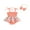 Orange, variant on Bagilaanoe Newborn Baby Girl Summer Rompers Dress Floral Embroidery Sleeveless Bodysuits + Headband 3M 6M 12M 18M Infant Tulle Patchwork A-line Dresses