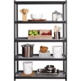 thumbnail image 3 of Lorell, Wire Deck Shelving, 1 Each, Black, 3 of 9