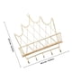 thumbnail image 2 of NUOLUX 1Ud Repisa De Almacenaje De Pared En Hierro Dorado Estilo Con Gancho, 2 of 5