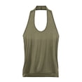 thumbnail image 2 of JIANLAI Women Tank Top with Shelf Bra, Sleeveless Padded Built-in Bra Casual Tops, Loose Fit Summer Undershirt 2026, 2 of 9