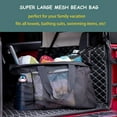 thumbnail image 5 of Cosmetic Bag Mesh Shower Caddy Portable Tote for College Dorm Large Bathroom Durable Storage with 8 Pockets and Unique Designs, 5 of 8