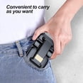 thumbnail image 4 of Phone Holder Foldable Adjustable Desktop Phone Stand Plastic Portable Portable Phone Stand Adjustable Mobile Bracket, Black, 4 of 6