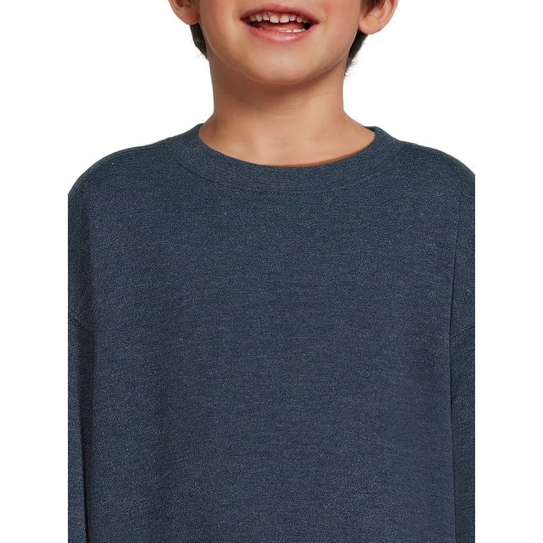 Athletic Works Boys Fleece Sweatshirt Sizes 4 18 Husky