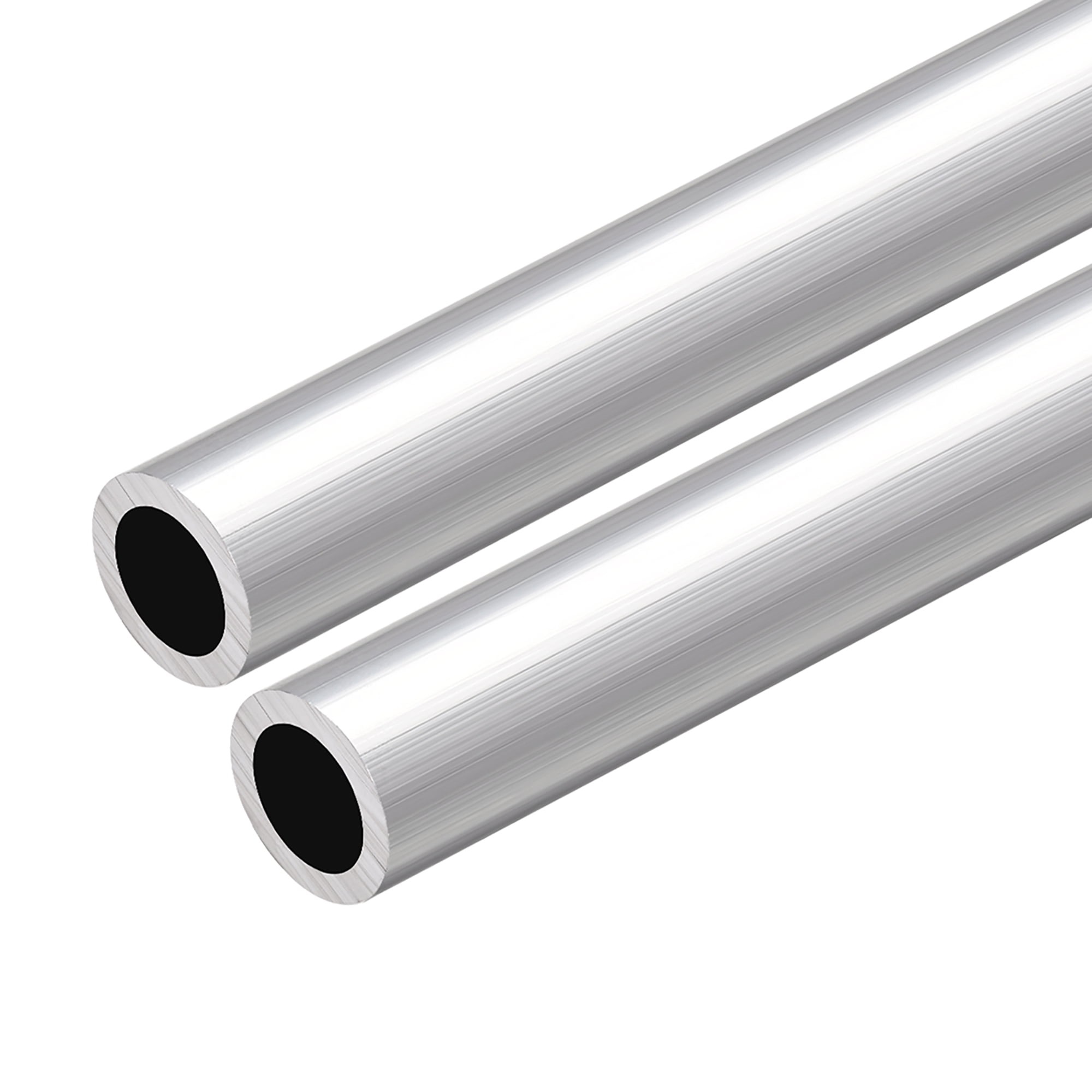 6063 Aluminum Round Tube 20mm OD 15mm Inner Dia 300mm Length Seamless