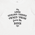 thumbnail image 4 of Inktastic My Little Heirloom Cabbage Picked Fresh from the Patch Boys or Girls Baby T-Shirt, 4 of 5
