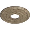 thumbnail image 3 of Ekena Millwork 12 1/8"OD x 3 5/8"ID x 3/4"P Valeriano Ceiling Medallion (Fits Canopies up to 6 1/4"), Hand-Painted Gobi Desert Crackle, 3 of 6