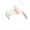Rose gold, variant on Pants Hangers, Space Saving Metal Clothes Hanger with Non-Slip Pinch Clips, 5 Pack