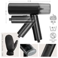thumbnail image 3 of Vaporizador de viaje para ropa - Calentamiento rápido en 25 segundos e incluye accesorio de viaje | Vaporizador portátil para ropa | Miniplancha de vapor para ropa | Vaporizadores de mano | De LEBENL, 3 of 5