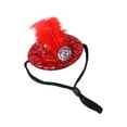 thumbnail image 2 of Sombrero de pollo Yuyangstore para Mascotas Rojo, 2 of 8