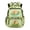 Avocado Pear Face, variant on Blue Lightning Bolt Print Backpacks for School with multi-tasche Water Repellent Bookbag, Breathable 17" School Backpack for High School Elementary School Travel