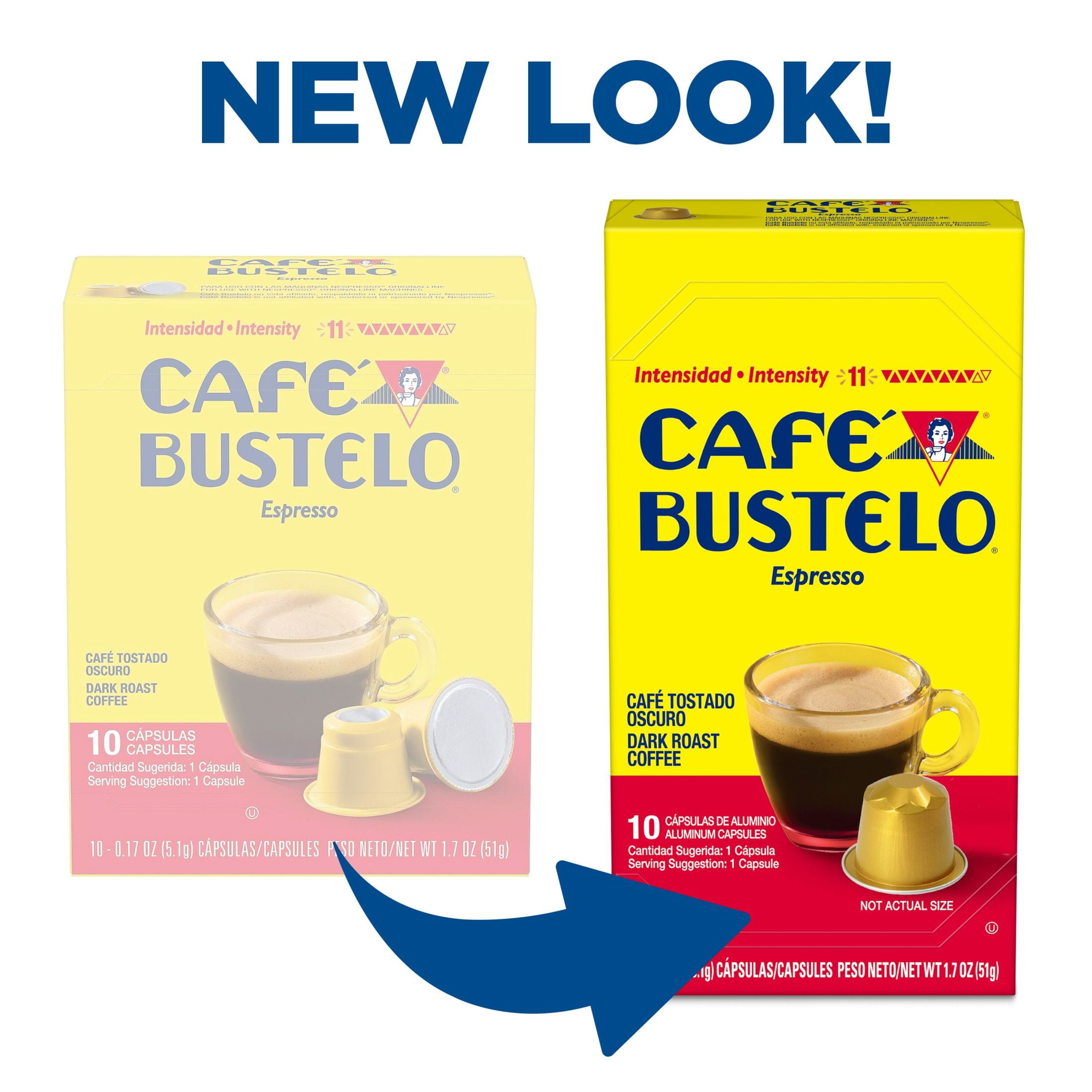 Cafe Bustelo Espresso Capsules, 10 Ct.