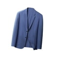 thumbnail image 3 of Suit Jacket Men Mens Suit Coats, Versatile Mens Sport Coats and s for Business Wedding Gift Celebrations , Blue Color M, 3 of 8