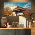 thumbnail image 1 of Eiffel with Winter Vegetation - Skyline Photography Canvas Art, 1 of 3