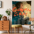 thumbnail image 3 of Tapiz de pared grande con estampado del cantante pop C-Conan G-Grays, tapiz de pared bohemio, estilo hippie, económico, para decoración del hogar, 3 of 5