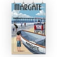 thumbnail image 2 of Margate, New Jersey, Lifeguard Stand (36x54 Giclee Gallery Art Print, Vivid Textured Wall Decor), 2 of 3