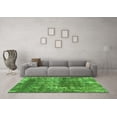 thumbnail image 3 of Ahgly Company Indoor Rectangle Abstract Green Modern Area Rugs, 5' x 7', 3 of 4