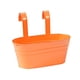 thumbnail image 4 of Maceta colgante con ganchos desmontables, cubo de hierro para cubierta de oficina en casa Naranja, 4 of 8