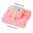 thumbnail image 3 of Ikeay Coral Fleece Towel Bath Towel 35*75+70*140 Set,Towel + Bath Towel, 3 of 9