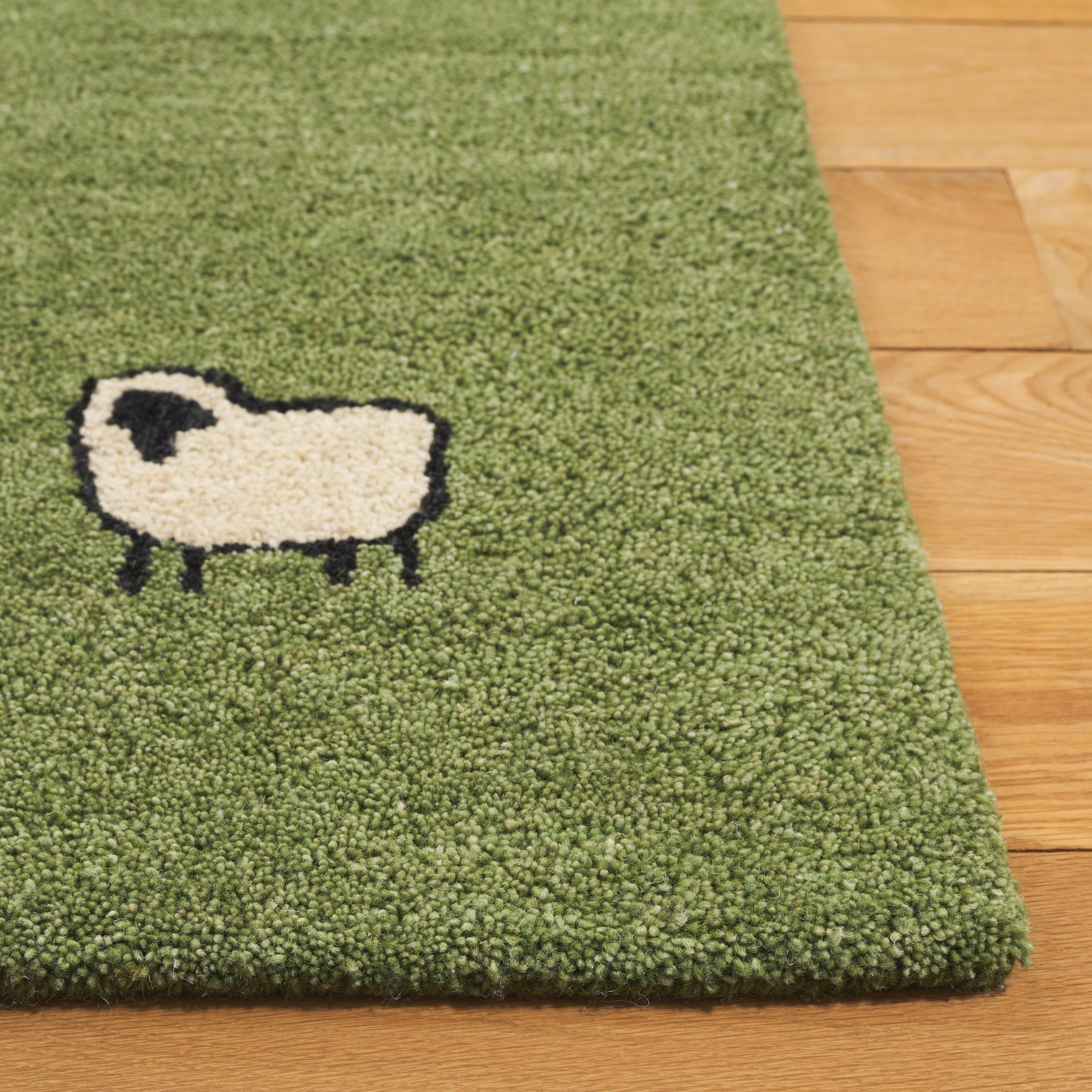 Safavieh Himalaya April Novelty Area Rug, Green, 6' x 6' Square
