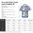 thumbnail image 6 of Lsque Bulldog Friend pattern Hawaiian Shirt for Men, Unisex Summer Beach Casual Short Sleeve Button Down Shirts-Small, 6 of 9