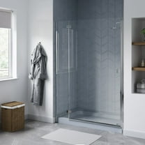 Voltaire 60" x 32" Single-Threshold, Right-Hand Drain, Shower Base in Grey