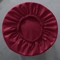 thumbnail image 4 of Walson Round Stool Chair Cover PU Leather Waterproof Chair Protector Seat Cover Red, 4 of 9