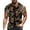 Black, variant on JAKANYQ Funny World Men's Animal Print T-Shirt Pattern Short Sleeve Clothing Style Daily
