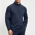 thumbnail image 4 of SAWOBUUN Mens 1/4 Zip Pullover Long Sleeve Shirt Lightweight Athletic Workout Top Breathable Performance Sweatshirt, 4 of 9
