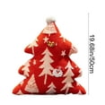 thumbnail image 3 of Costeam Christmas Tree Plush Pillow for Sofa Decor, Festive Holiday Throw Cushion, Cozy Home Decoration Gift, 3 of 6