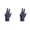 Blue, variant on ZOURIH Pool Gloves Billiards Left Hand,3 Fingers Shooters Snooker Cue Sport Gloves Billiards Glove for Women or Men Billiard Accessories,Blue