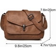 thumbnail image 2 of Sunyuer Crossbody Bags for Women, Vintage Purse with Adjustable Strap, PU Leather Versatile Shoulder Bag For Daily, 2 of 6
