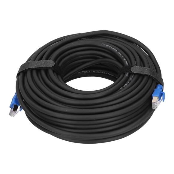 40Gbps 2000Mhz Cat8 Ethernet Cable, Gold Plated RJ45 Connector STP 24K Shielded Twisted Pair, with Oxygen Free Copper Conductor, for Router Modem Smart