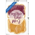 thumbnail image 3 of Together Like PB And J Wall Poster with Push Pins, 22.375" x 34", 3 of 3