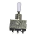 thumbnail image 4 of Milaget Electric Guitar 3 Way Toggle Switch Beginners Enclosed 3 Way Selector Switch White Cap, 4 of 9