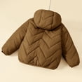 thumbnail image 7 of Uobin Girls -Lined Hooded Parka Jacket, Mid-Length Winter Coat with Zip Pockets for Kids Outdoor, 7 of 7