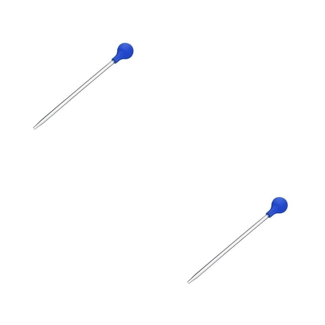Billuyoard Tubo de alimentación de Coral para acuario, alimentador de corales para Hotel, cambiador de agua, pipeta dispensadora de alimentos, 35cm 2Conjunto