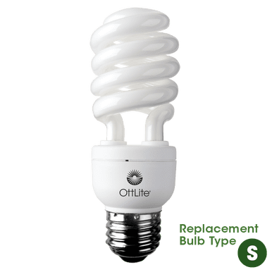 OttLite 15ED12R 15w Edison HD CFL Swirl Bulb