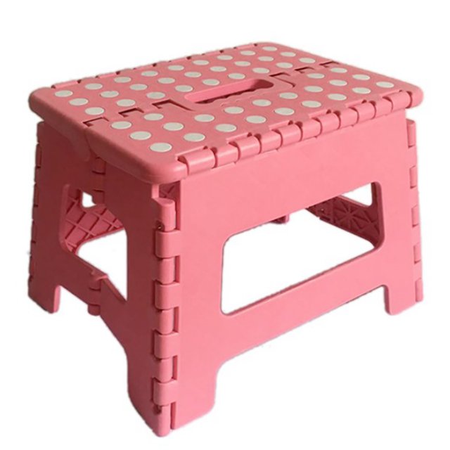 Coofit Folding Step Stool Lightweight Portable Foldable Stool Mini Stool for Outdoor