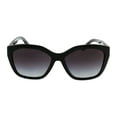 thumbnail image 2 of Burberry BE 4261 Plastic Womens Irregular Sunglasses Black 57mm Adult, 2 of 4