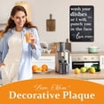 thumbnail image 4 of Funny "Love Mom" Metal Wall Sign for Home Decor - Humorous Kitchen Gift Idea for Mother's Day, 4 of 8